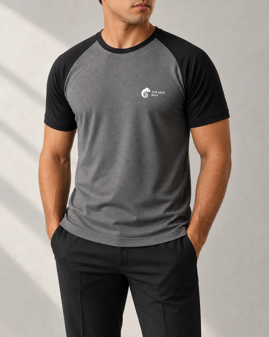 Camiseta Poliamida com Elastano